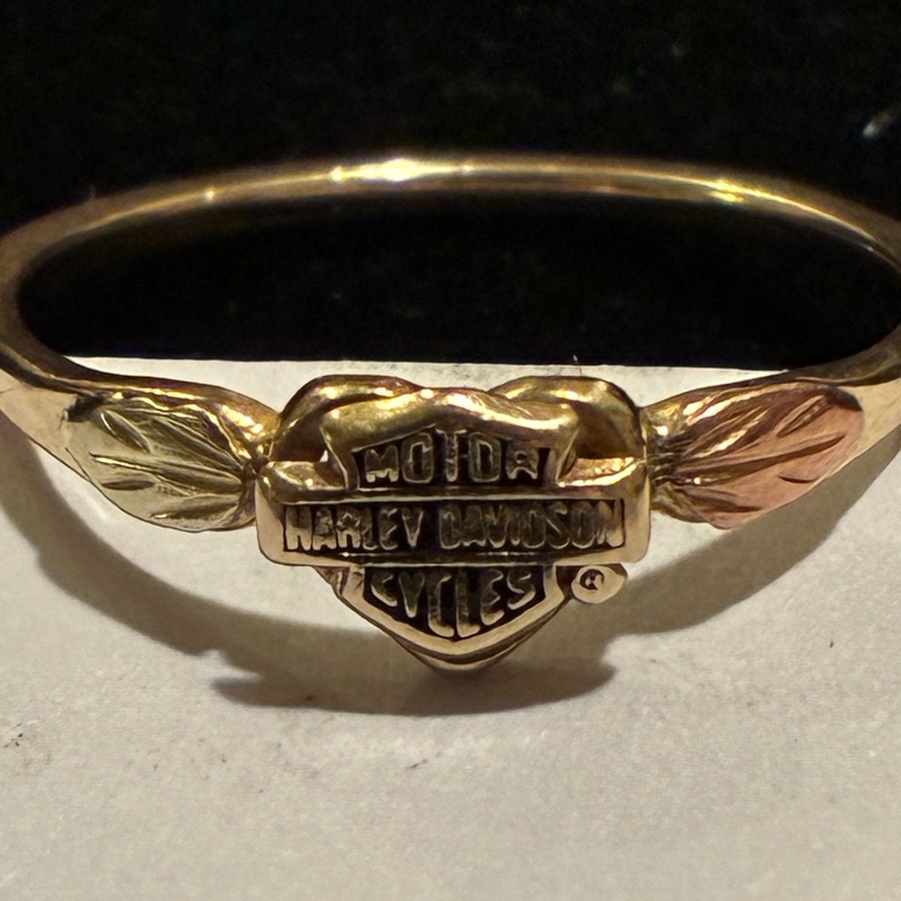 Harley-Davidson Gold and Rose Bracelet